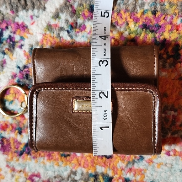 Strada faux leather small keychain  wallet - Picture 9 of 10